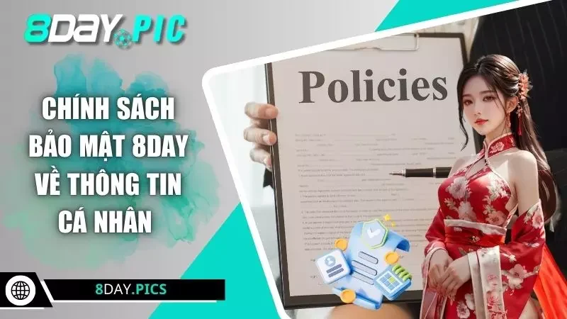 Chính sách bảo mật 8DAY về thông tin cá nhân 