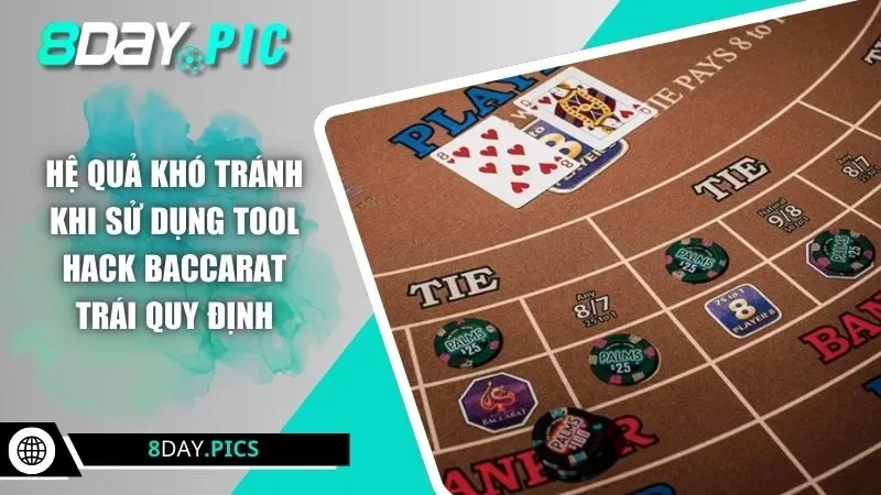 Hệ quả khó tránh khi sử dụng tool hack baccarat trái quy định 