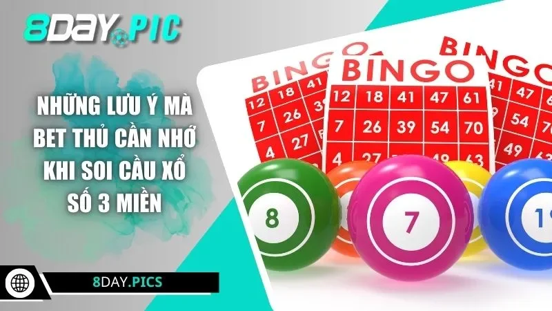 Những lưu ý mà bet thủ cần nhớ khi soi cầu xổ số 3 miền